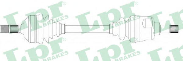 LPR Féltengely, komplett DS38145_LPR