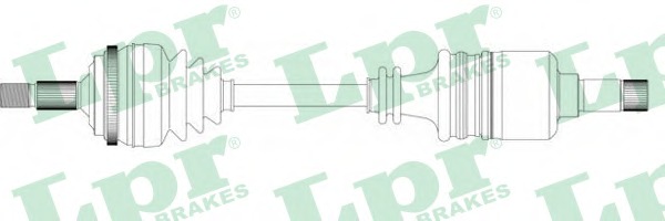 LPR Féltengely, komplett DS38163_LPR