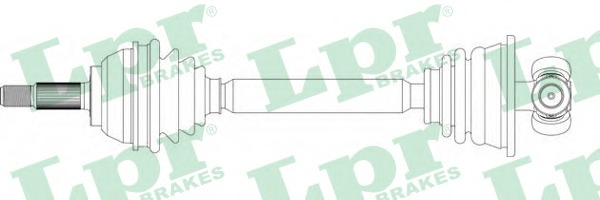 LPR Féltengely, komplett DS39080_LPR