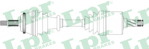 LPR Féltengely, komplett DS39122_LPR