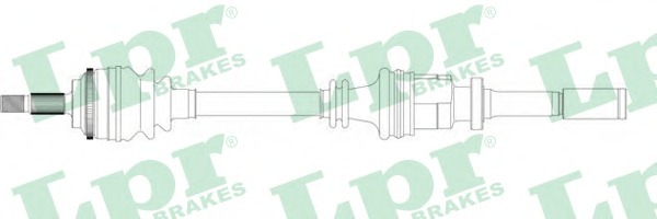 LPR Féltengely, komplett DS39245_LPR