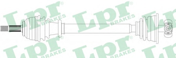 LPR Féltengely, komplett DS39247_LPR