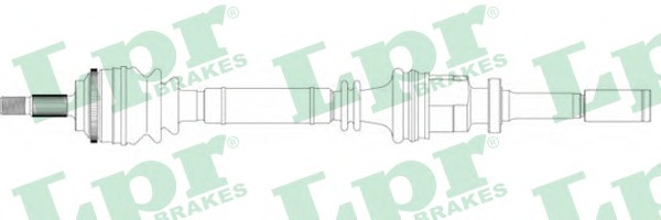 LPR Féltengely, komplett DS39253_LPR