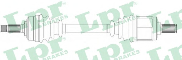 LPR Féltengely, komplett DS40010_LPR