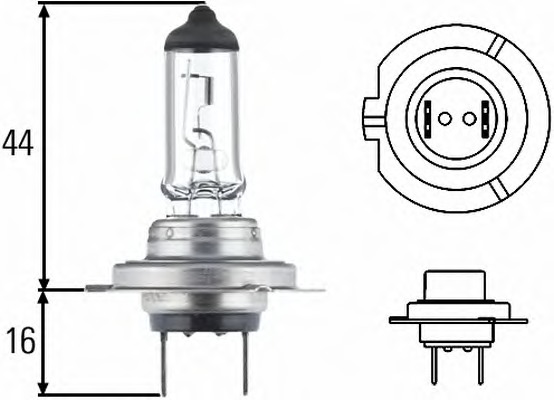 HELLA Izzó, egyéb 8GH007157-126