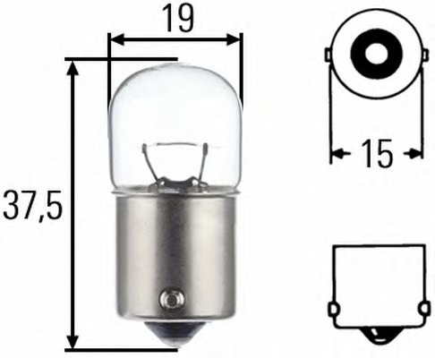 HELLA Izzó, egyéb 8GA002071-258