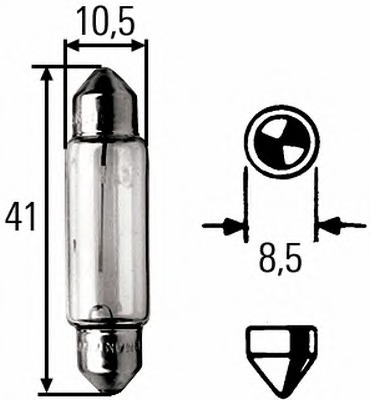 HELLA Izzó, szofita 8GM002091-132