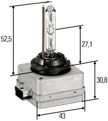 HELLA Izzó, xenon 8GS009028-021