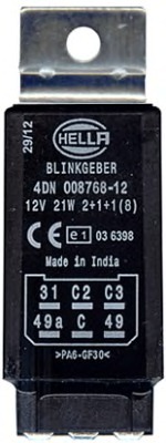 HELLA Irányjelző relé 4DN008768-127