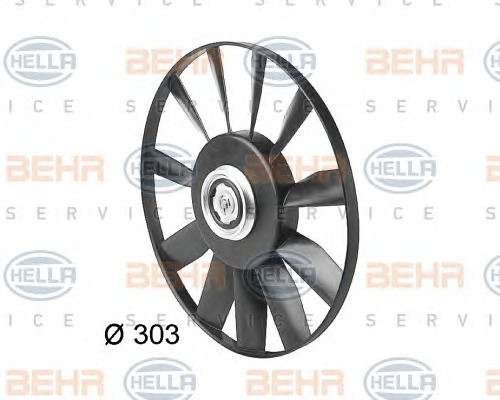 HELLA Ventilátor, vízhűtő 8EW009144-561