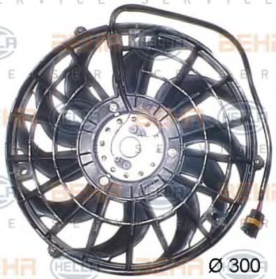 HELLA Ventilátor, vízhűtő 8EW009157-311