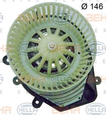 HELLA Ventilátor, utastér 8EW009159-081