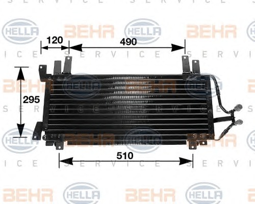 HELLA Klímahűtő 8FC351035-341