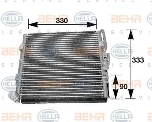 HELLA Klímahűtő 8FC351037-011