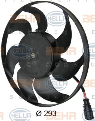 HELLA Ventilátor, vízhűtő 8EW351040-391