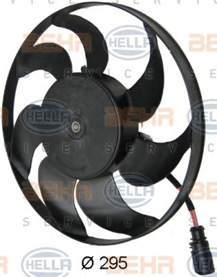 HELLA Ventilátor, vízhűtő 8EW351040-411