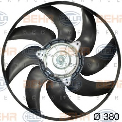 HELLA Ventilátor, vízhűtő 8EW351041-421