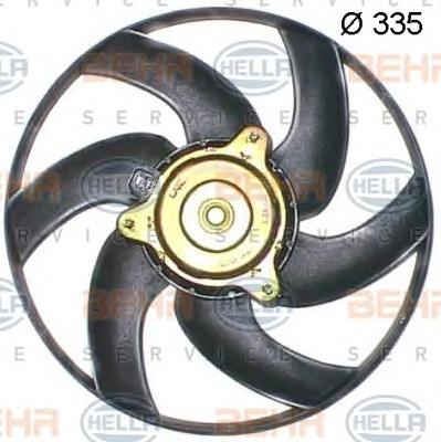 HELLA Ventilátor, vízhűtő 8EW351043-511