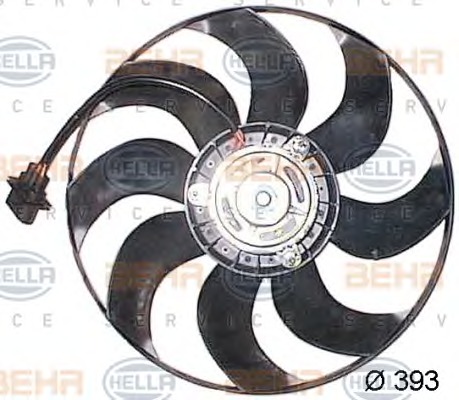 HELLA Ventilátor, vízhűtő 8EW351043-561