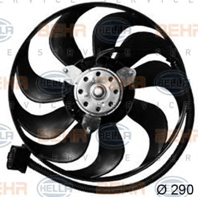 HELLA Ventilátor, vízhűtő 8EW351043-571