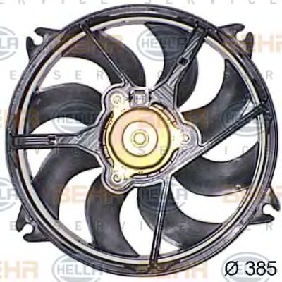 HELLA Ventilátor, vízhűtő 8EW351043-621