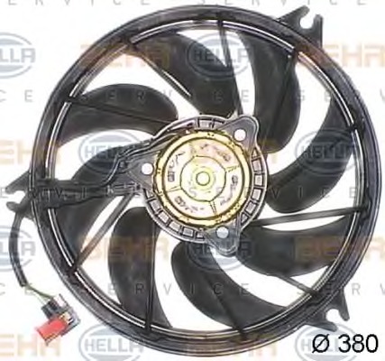 HELLA Ventilátor, vízhűtő 8EW351043-631