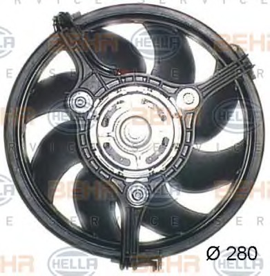 HELLA Ventilátor, vízhűtő 8EW351044-041