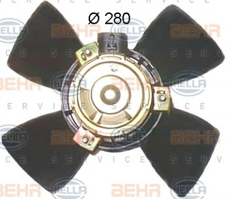 HELLA Ventilátor, vízhűtő 8EW351044-051