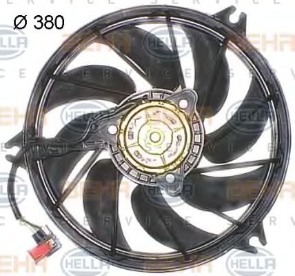 HELLA Ventilátor, vízhűtő 8EW351044-111