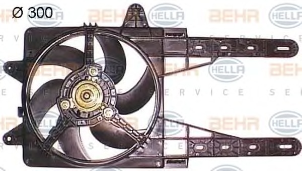 HELLA Ventilátor, vízhűtő 8EW351044-141