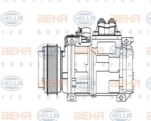 HELLA Klímakompresszor 8FK351110-131