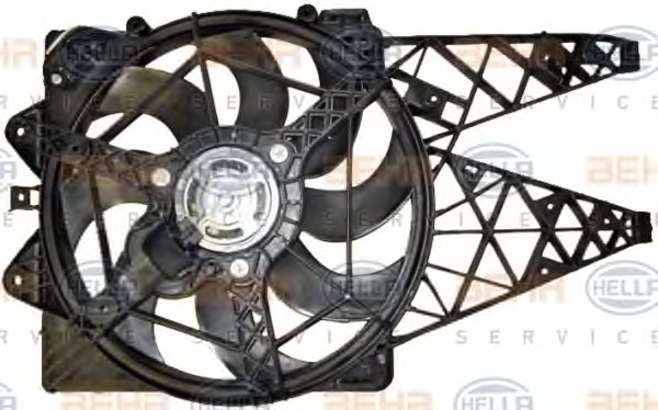 HELLA Ventilátor, vízhűtő 8EW351149-071