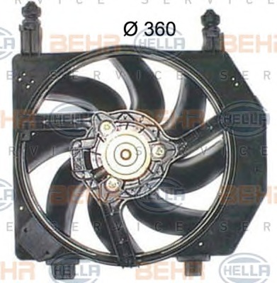 HELLA Ventilátor, vízhűtő 8EW351150-264