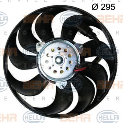 HELLA Ventilátor, vízhűtő 8EW351150-324