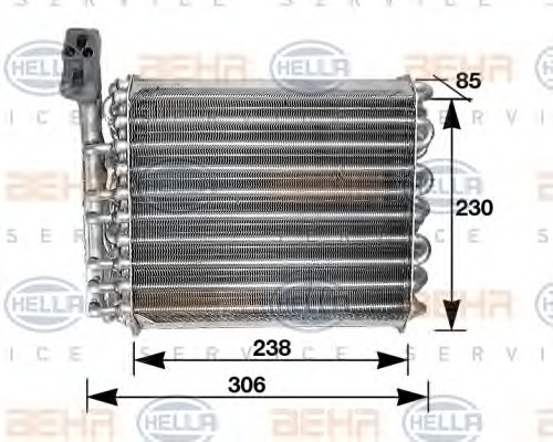 HELLA Klímaszárító patron 8FV351210-461