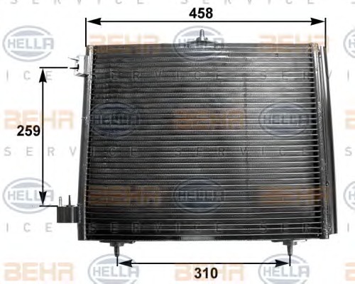 HELLA Klímahűtő 8FC351300-371