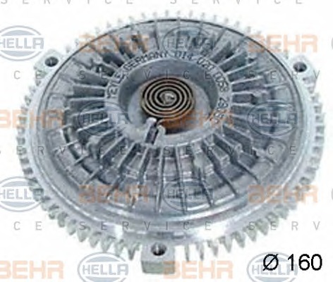 HELLA Hűtőventillátor kuplung 8MV376757-691