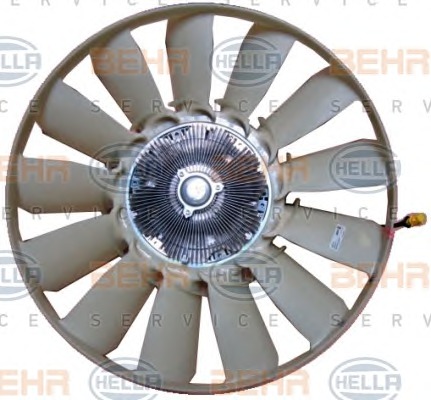 HELLA Ventilátor, vízhűtő 8MV376791-691