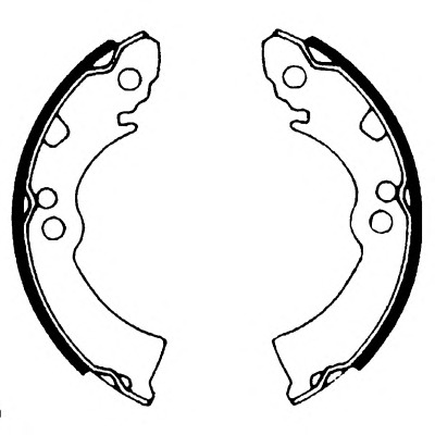 HELLA-PAGID Fékpofa 8DB355000-661