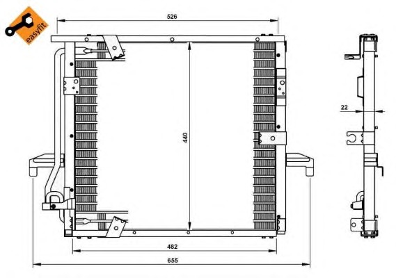 NRF Klímahűtő 35133_NRF