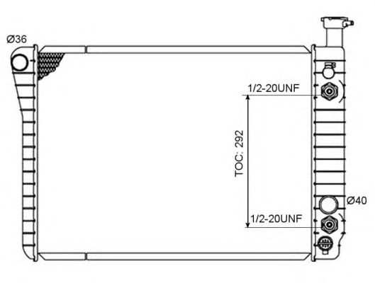 NRF Vízhűtő 50358_NRF