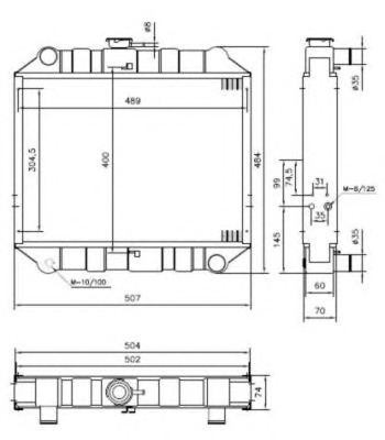 NRF Vízhűtő 52032_NRF