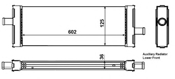 NRF Vízhűtő 53006_NRF