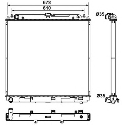 NRF Vízhűtő 53178_NRF