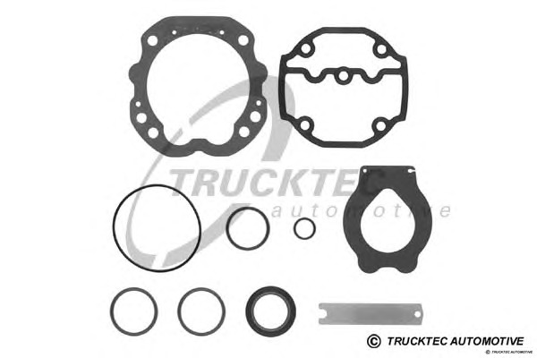 TRUCKTEC Kompr. tömítés+szeleplapocska 01.43.224