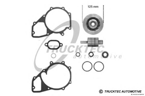 TRUCKTEC Vízpumpa javítókészlet 01.43.236