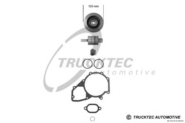 TRUCKTEC Vízpumpa javítókészlet 01.43.244