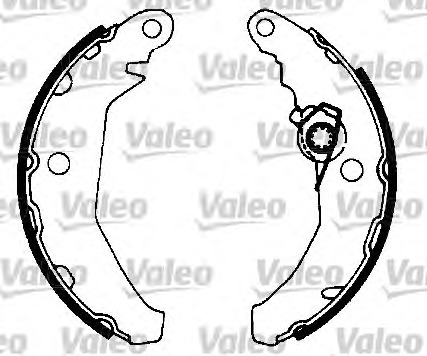 VALEO Fékpofa 553677_VALEO