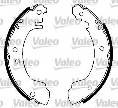 VALEO Fékpofa 554879_VALEO