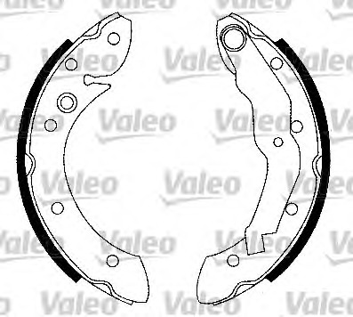 VALEO Fékpofa 554877_VALEO